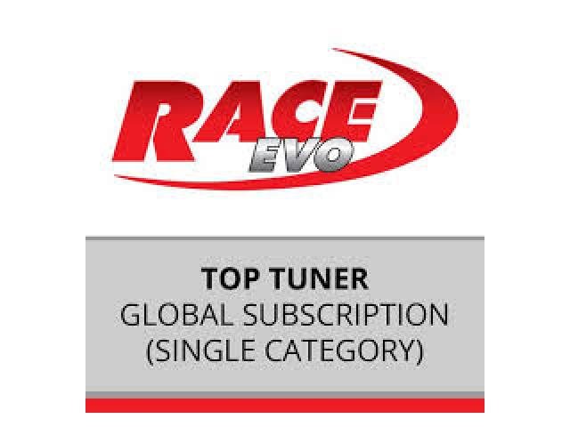 TOP TUNER GLOBAL SUBSCRIPTION FOR SINGLE VEHICLE CATEGORY (1 YEAR)