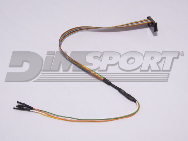 SPARE - GPT/CAN OPERATIONS (IDC26-16), COLORED FLAT CABLE WITH PIGTAIL WIRES