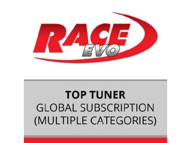 TOP TUNER GLOBAL SUBSCRIPTION FOR MULTIPLE VEHICLE CATEGORIES (1 YEAR)