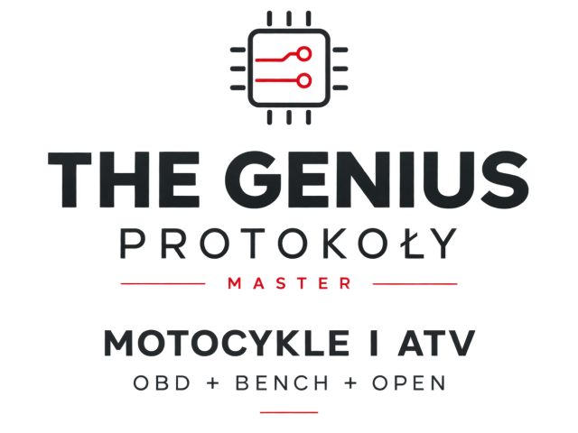 The Genius Master – Motocykle i ATV – aktywacja OBD + BENCH + OPEN